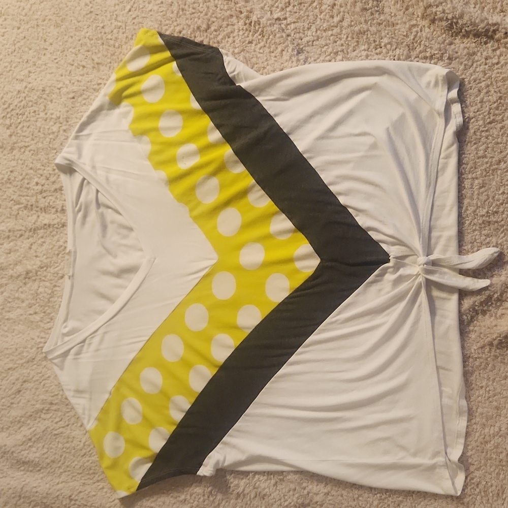 V Neck tie top